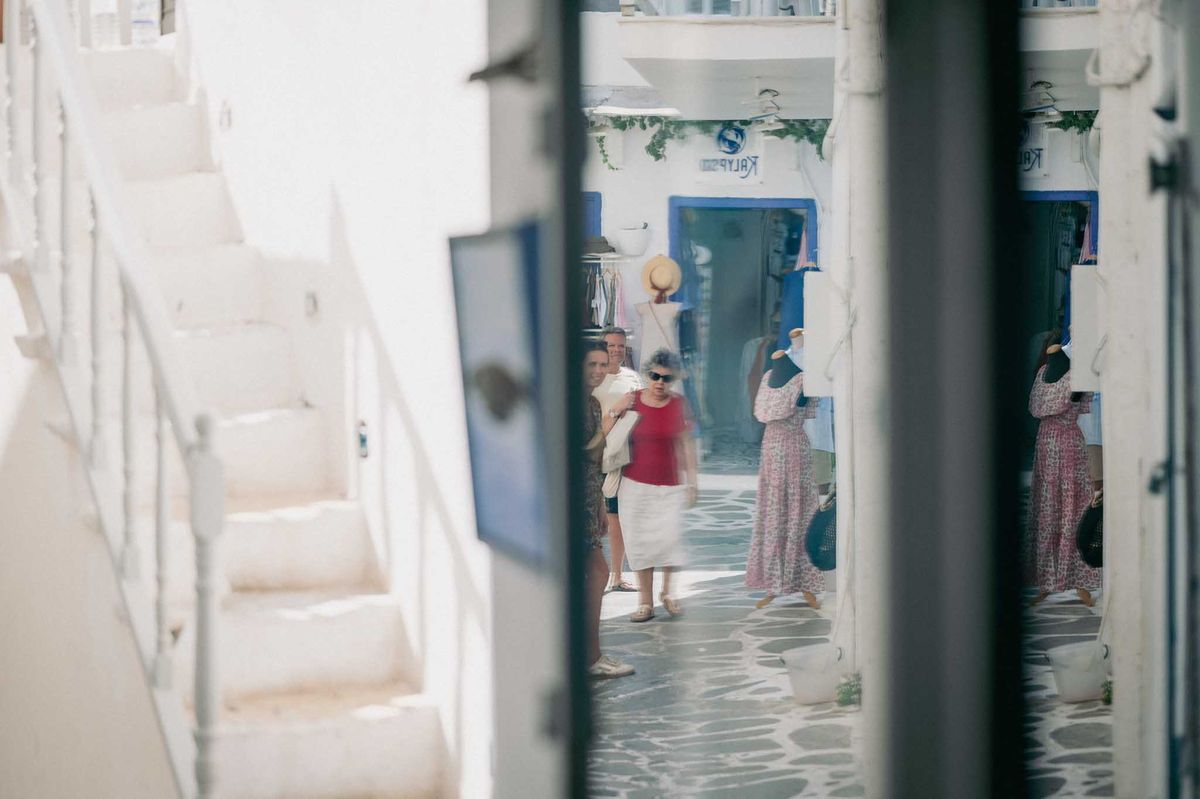 Der alte Markt in Naxos