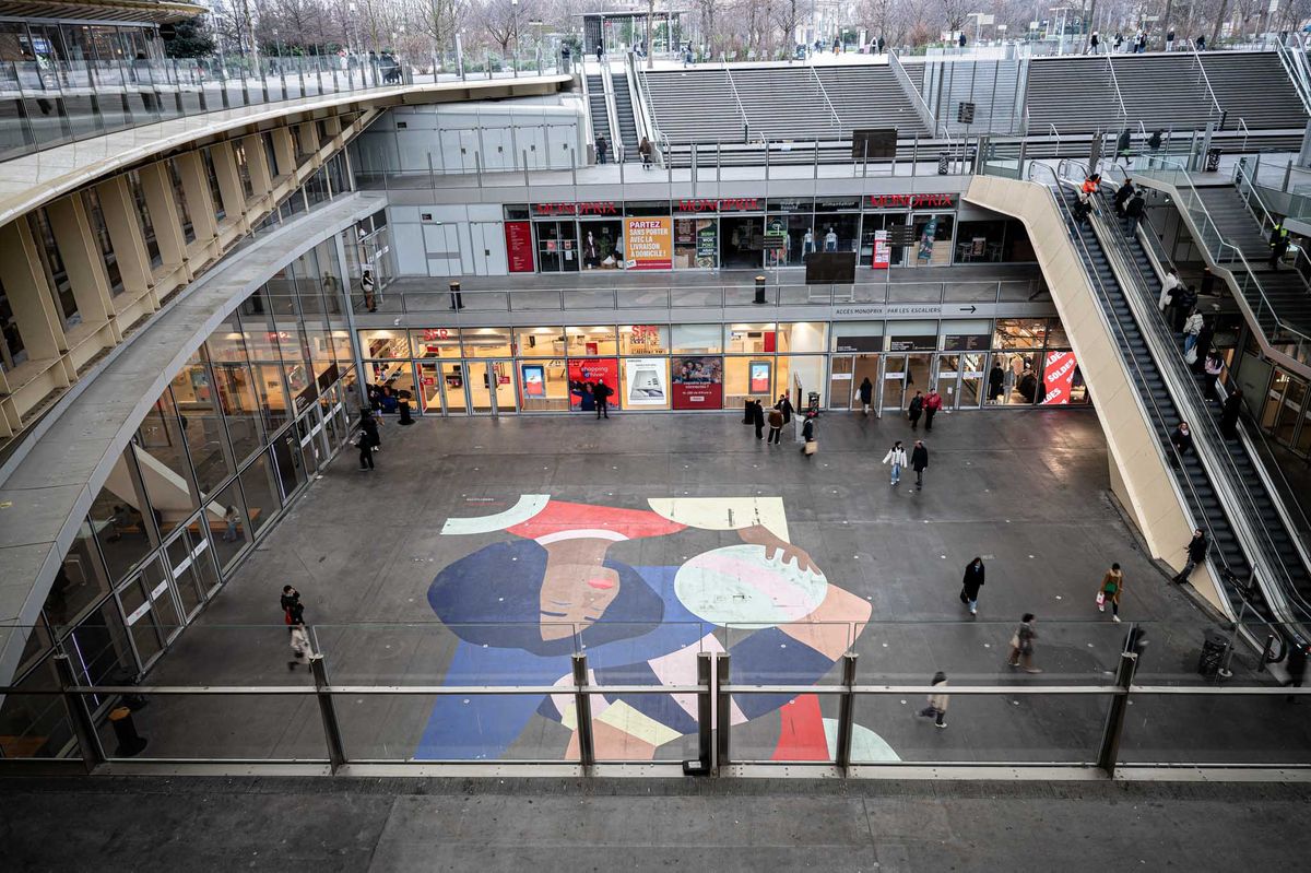 Les Halles - einst der &quot;Viktualienmarkt&quot; von Paris