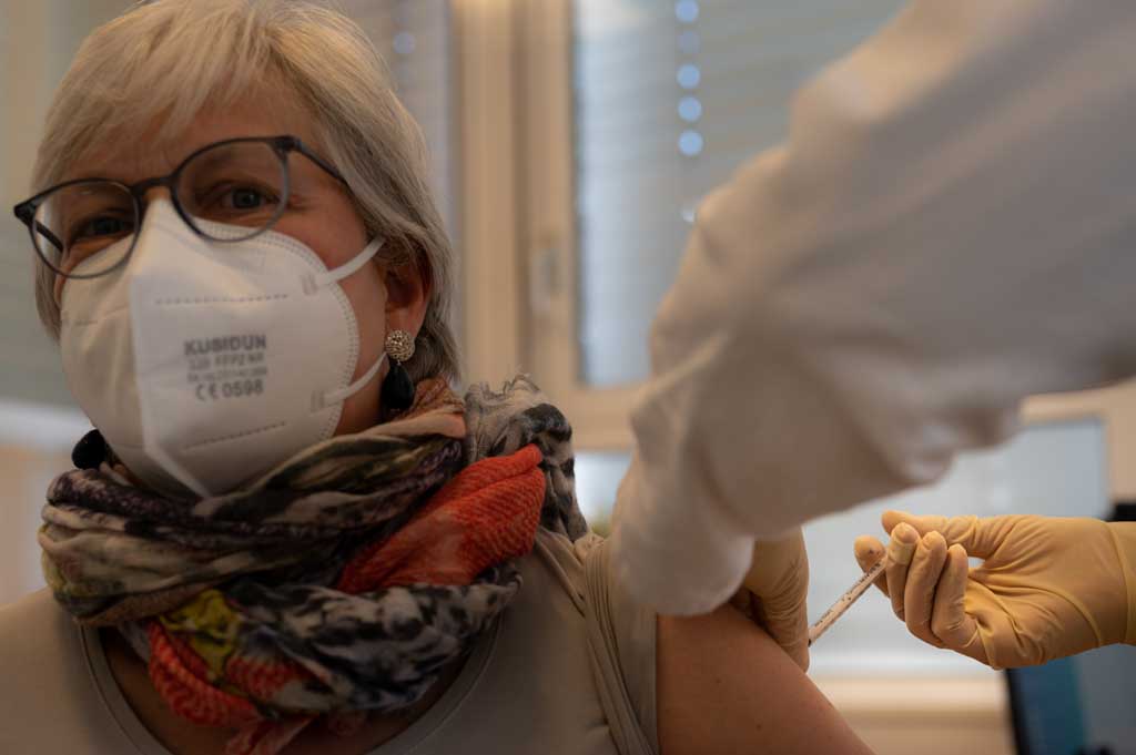 28.4.2021 - erste Impfung