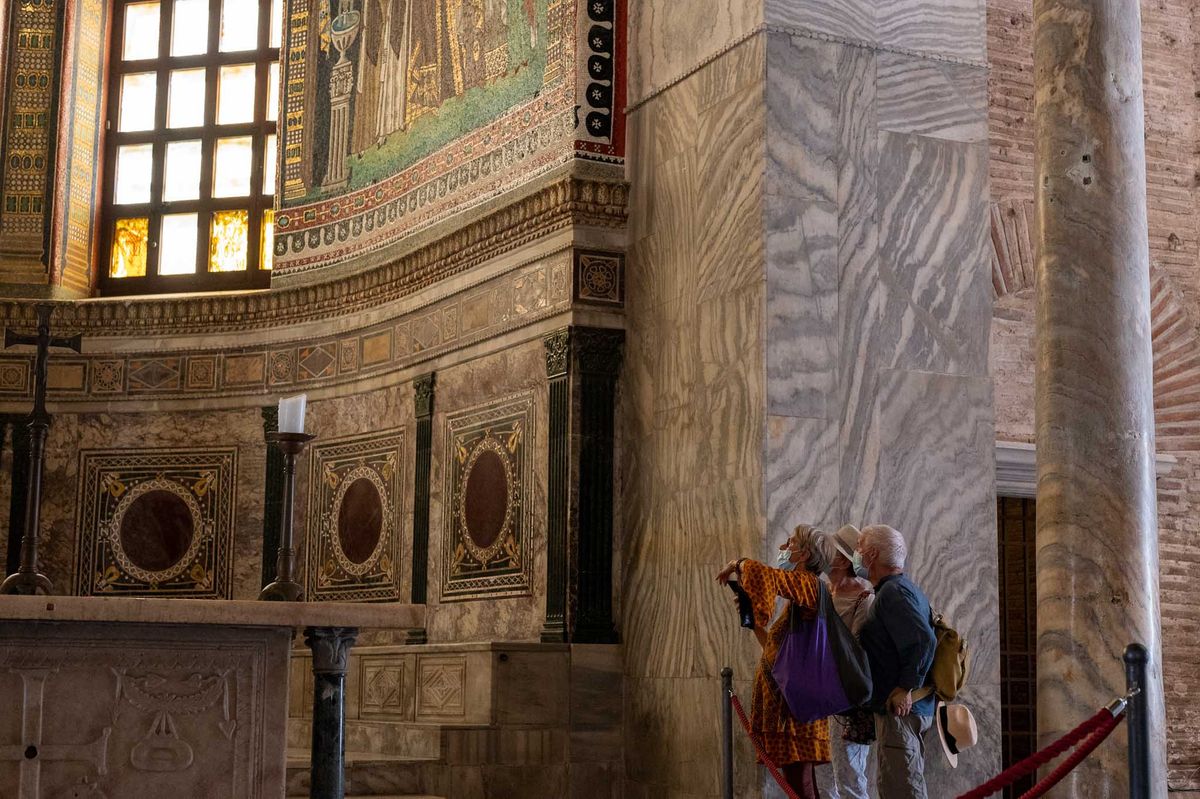 Ravenna - Basilica di San Vitale, 522-547 erbaut