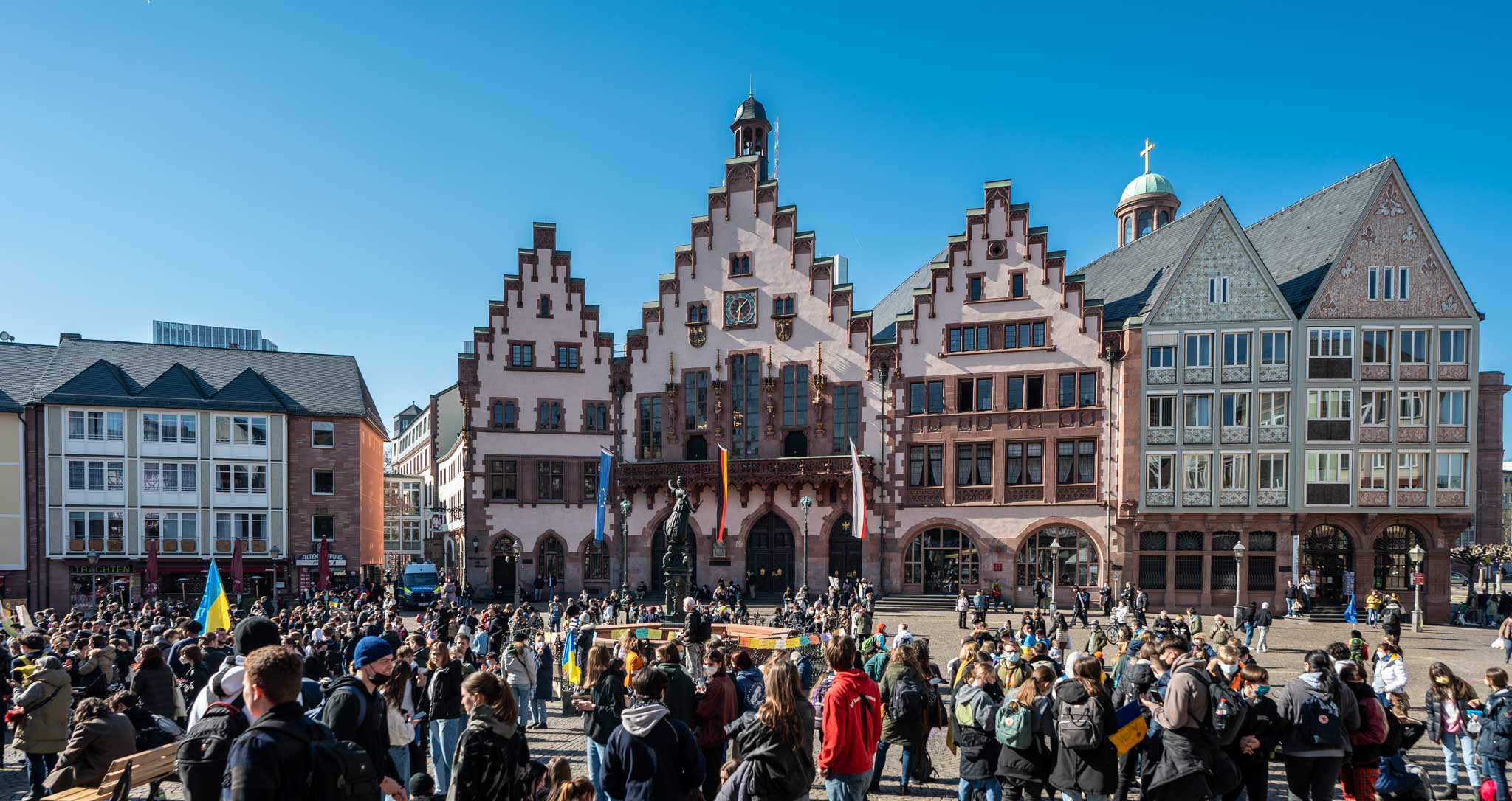 Friedens-Demo am R&ouml;mer