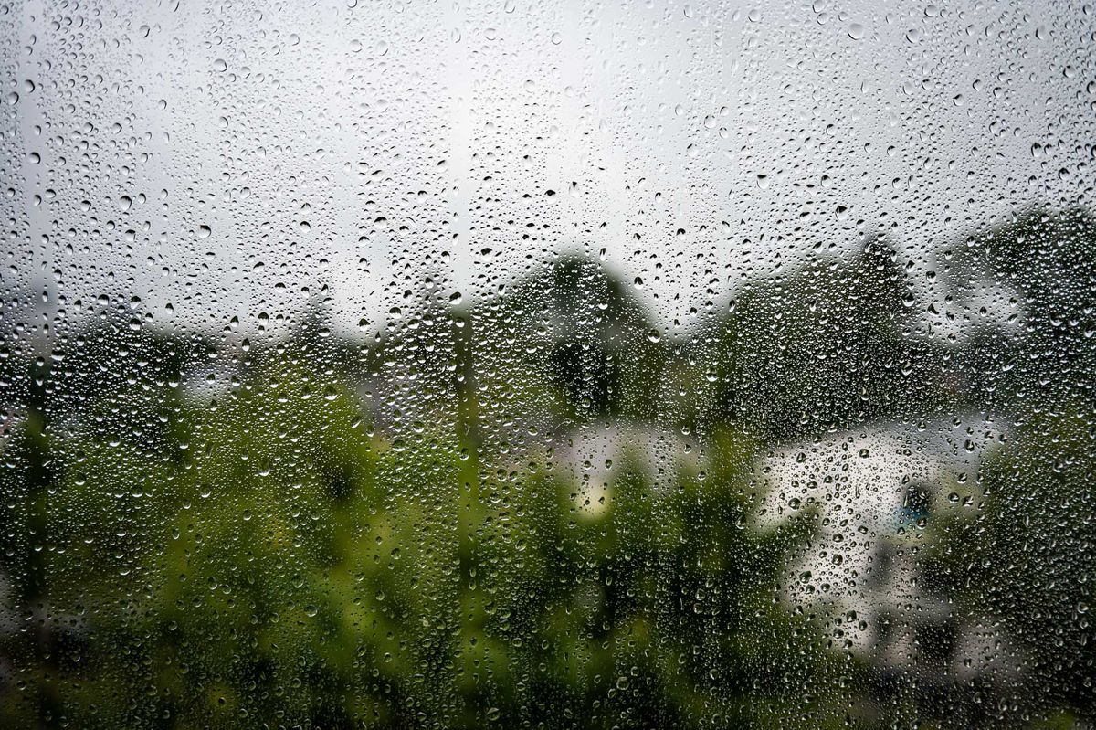 6.8.2022 - erster Regentag seit langem und ein Temperatursturz um 18 Grad