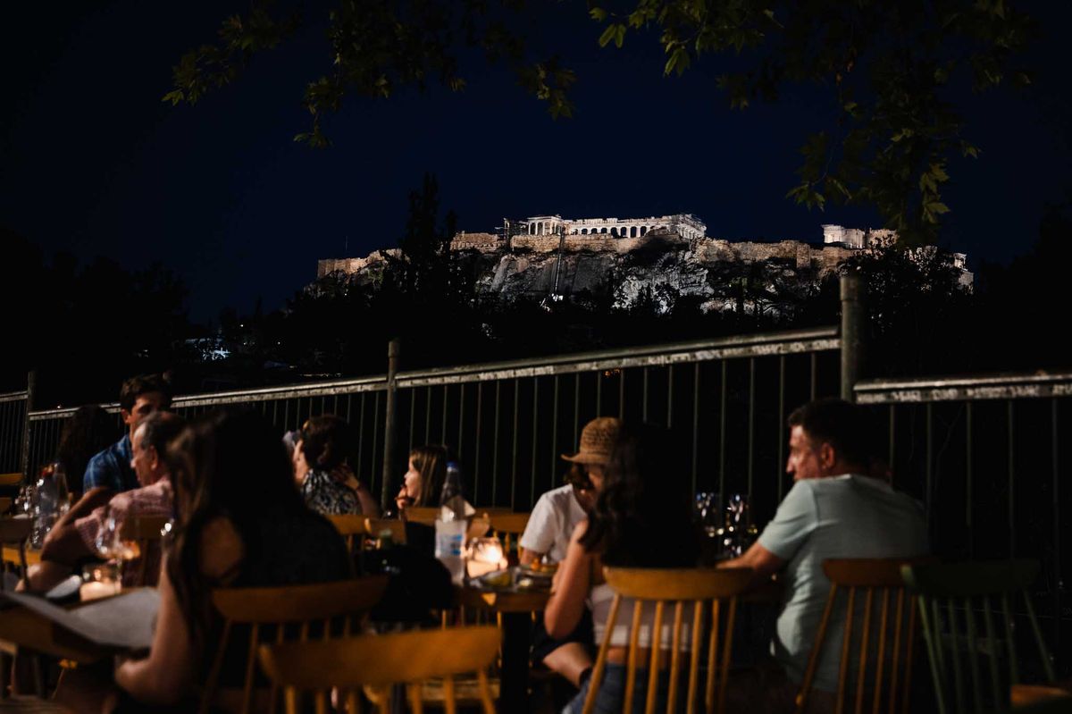 Kneipe unterhalb der Akropolis