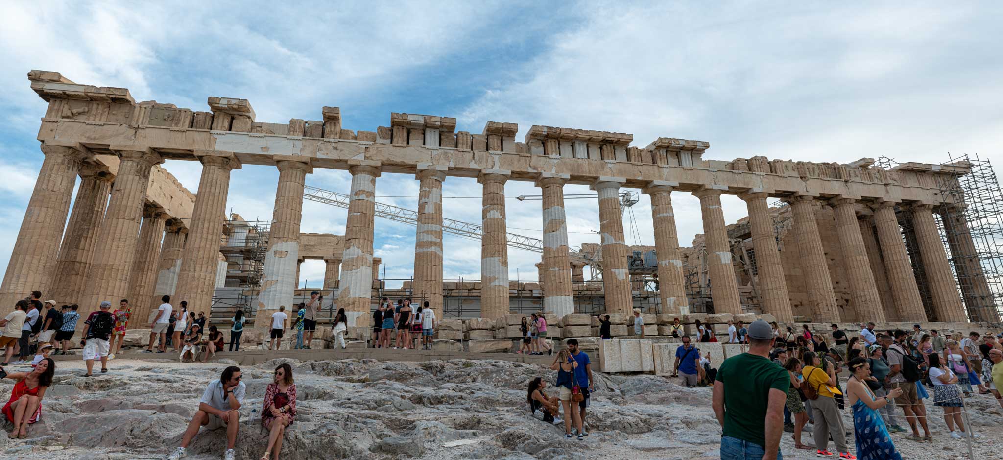 Athene Tempel - andere Perspektive